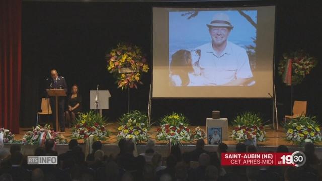 Dernier hommage rendu à Olivier Guéniat, policier hors-norme