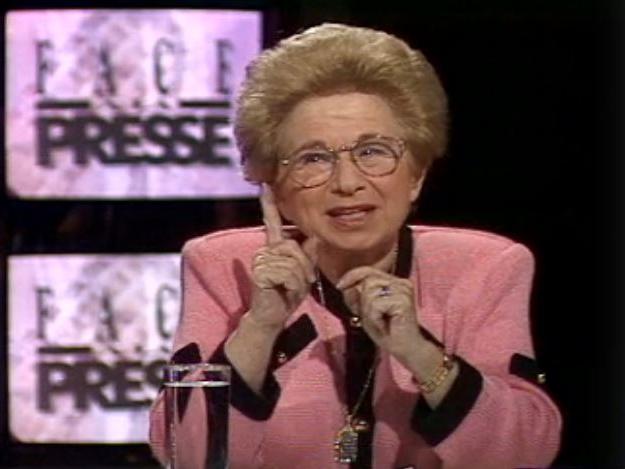 Dr Ruth en 1994 [RTS]