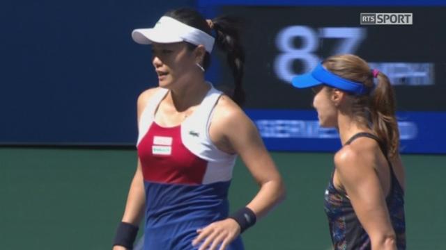 Double dames, finale: Hradecka (CZE)-Siniakova (CZE) - Chan (TPE)-Hingis (SUI) 3-6