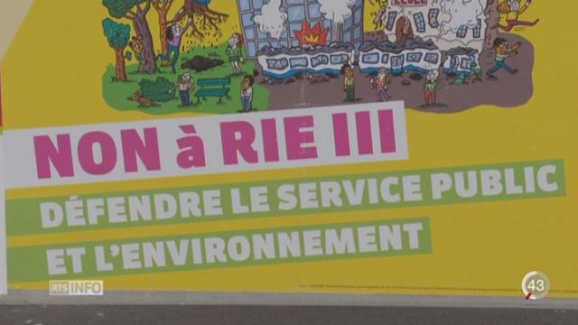 RIE III: la campagne s'échauffe à Genève. Recours déposé.