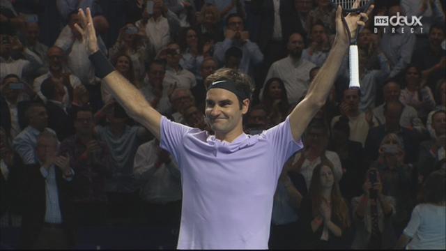 Bâle, finale : R. Federer (SUI) - Del Potro (ARG) (6-7, 6-4, 6-3)