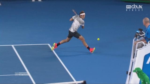 Open d’Australie, 1-8:  R. Federer (SUI) - K. Nishikori (JPN) incroyable échange