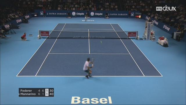 Tennis-ATP de Bâle: Federer se qualifie pour les demi-finales