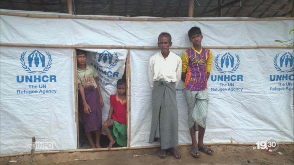 Rohingyas au Bangladesh: avec les humanitaires suisses