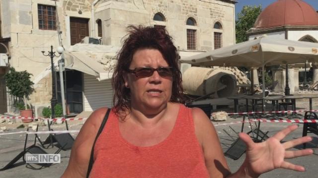 Une touriste jurassienne témoigne de la grande violence du séisme à Kos