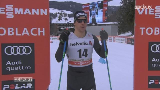 Ski nordique: Jovian Hediger finit 5ème à Toblach (ITA)