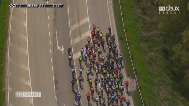 La Flèche Wallonne: chute du coureur dannois