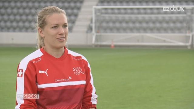 entretien avec Lara Dickenmann à quelques semaines de l'Euro féminin aux Pays-Bas