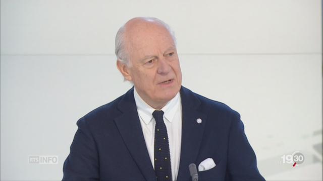 Paix en Syrie : l’analyse du négociateur Staffan de Mistura