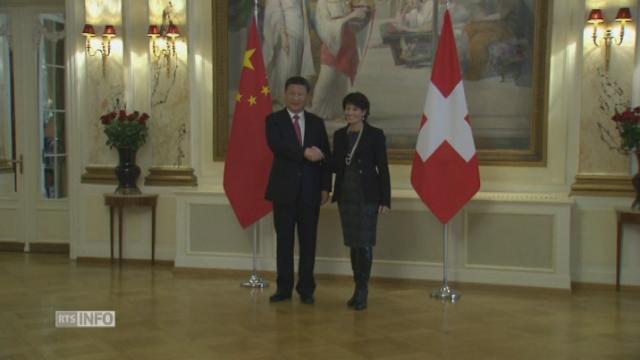 Ouverture des entretiens officiels entre la Suisse et la Chine