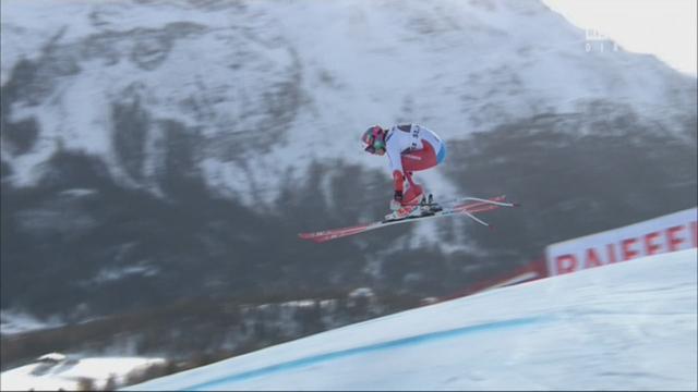 St. Moritz (SUI), Super G dames: Michelle Gisin (SUI) s'empare de la première place