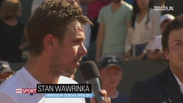 Tennis-Finale Geneva Open: Wawrinka remporte le titre face à Mischa Zverev (4-6 6-3 6-3)