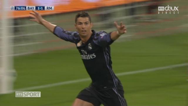 Ligue des champions, 1-4 aller: Bayern Munich – Real Madrid 1-2, 77e Ronaldo