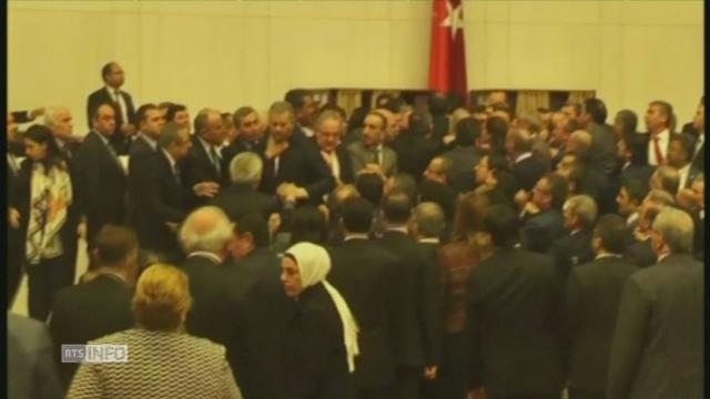 La réforme d'Erdogan engendre une rixe au Parlement