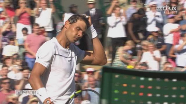 Wimbledon, 1er tour messieurs: Nadal (ESP) - Millman (AUS) 6-1 6-3 6-2
