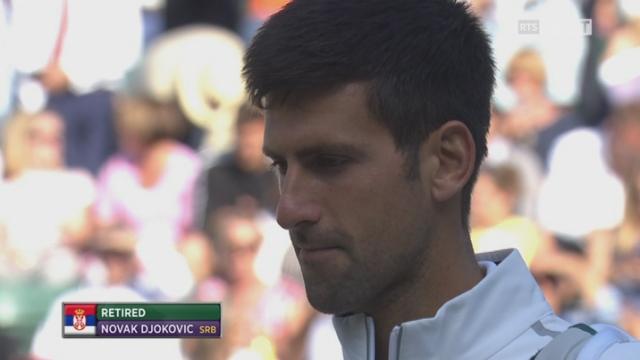 Wimbledon, 1-4: Berdych (CZE) bat sur abandon Djokovic (SRB) 7-6 2-0