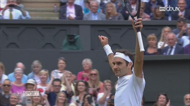 Tennis-Wimbledon: Federer a rendez-vous avec Marin Cilic pour la finale de Wimbledon