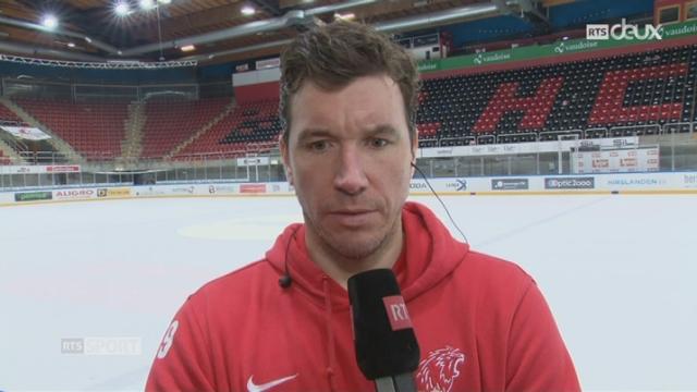 Hockey-LNA-Playoffs-Victoire de Davos: les réactions de Cristobal Huet, gardien du Lausanne HC