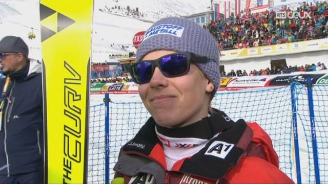 Mondiaux de St-Moritz, Super-G: l'intwerview de la gagnante Nicole Schmidhofer (AUT)