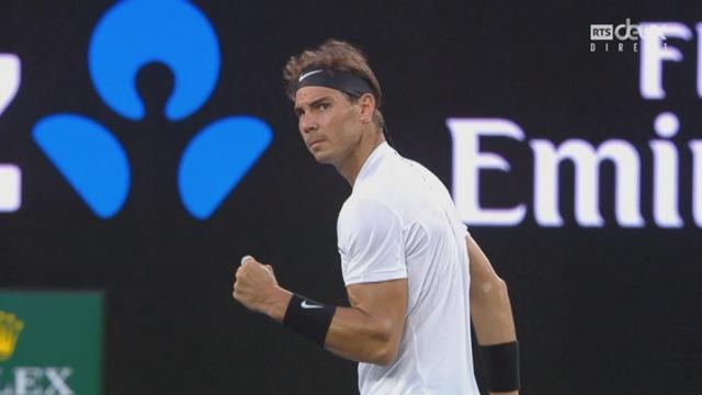 Open d'Australie, 1-2: R.Nadal (ESP) – G.Dimitrov (BUL) 6-3