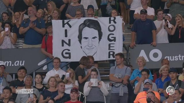 Roger Federer a été éblouissant vendredi à Melbourne