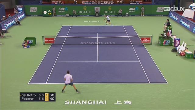 Tennis - Masters Shanghaï: Federer rejoint Nadal en finale