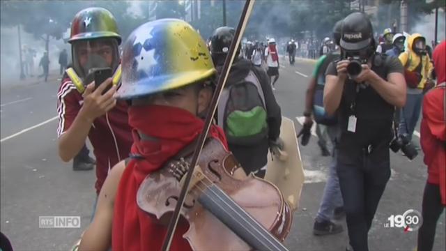 La contestation contre le président Maduro continue au Venezuela