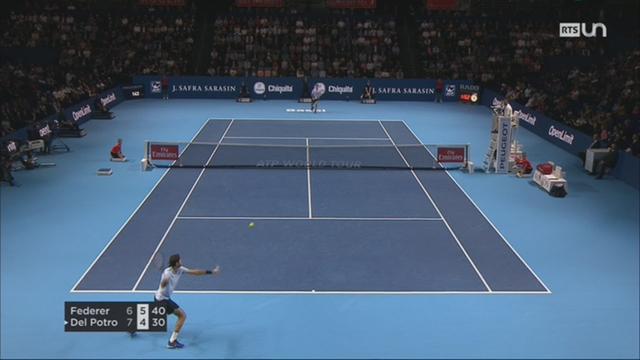 Tennis - Swiss Indoors: Federer remporte le tournoi face à Del Potro