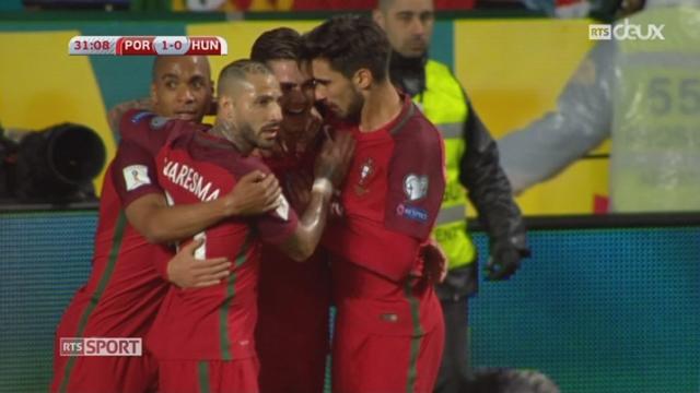 Football - Qualifications Mondial 2018: le Portugal gagne 3 à 0 face contre la Hongrie
