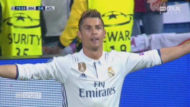 Football - Ligue des champions_2 Ligue des champions, 1-2 aller: Real Madrid – Atlético Madrid 2-0, 73e Ronaldo