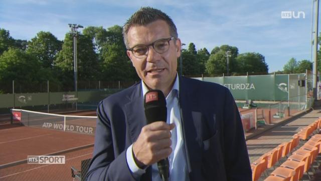 Tennis - Geneva Open: entretien avec Thierry Grin, directeur du tournoi