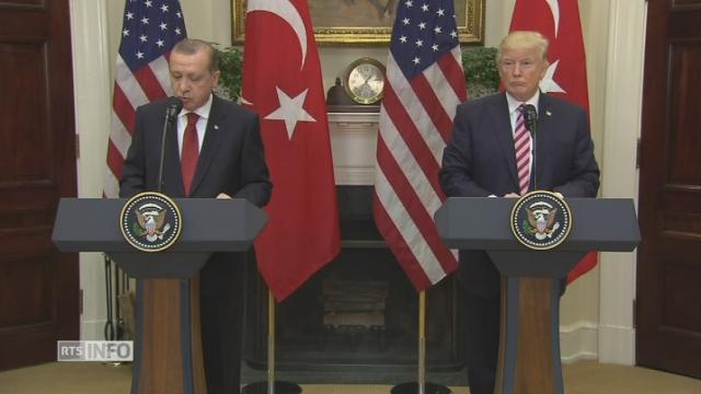 La déclaration commune de Recep Tayyip Erdogan et Donald Trump à la Maison Blanche