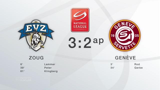 Zoug - Genève (3:2 ap)