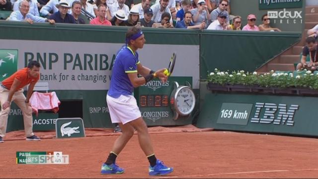 Roland-Garros, 1er tour: Paire (FRA) – Nadal (ESP) 1-6
