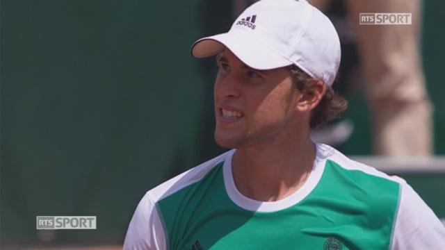 Roland-Garros, 2e tour: Thiem (AUT) bat Bolelli (ITA) 7-5 6-1 6-3