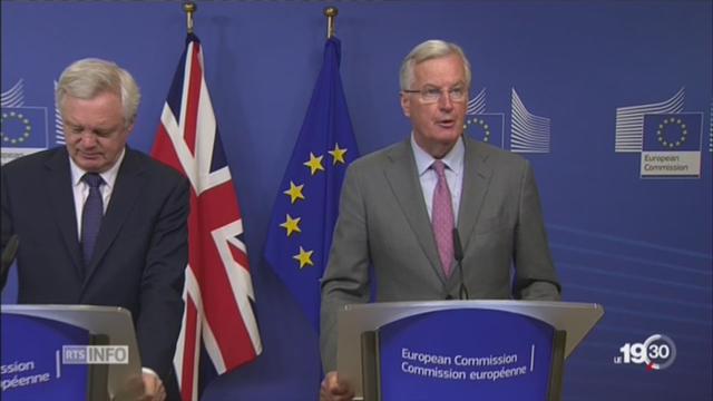 Brexit - Deuxième phase de négociations à Bruxelles
