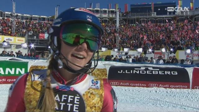 Mondiaux de St-Moritz, slalom, 2e manche: Mikaela Shiffrin (USA) championne du monde !