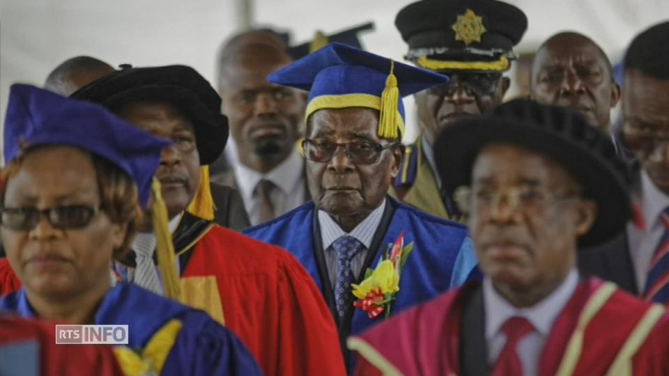 Robert Mugabe réapparaît en public