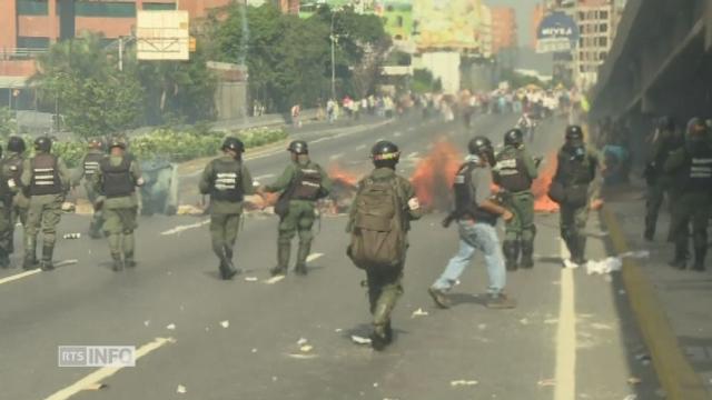 De violentes manifestations au Venezuela ont fait un mort