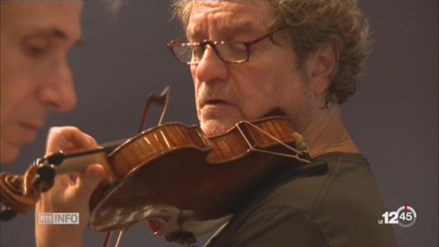 Le directeur artistique du Sion Festival apprivoise son nouveau violon