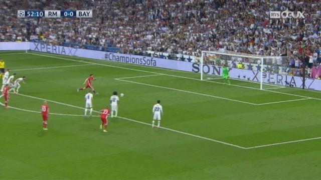 Ligue des champions, ¼ retour: Real Madrid – Bayern Munich 0-1, 52e Lewandowski