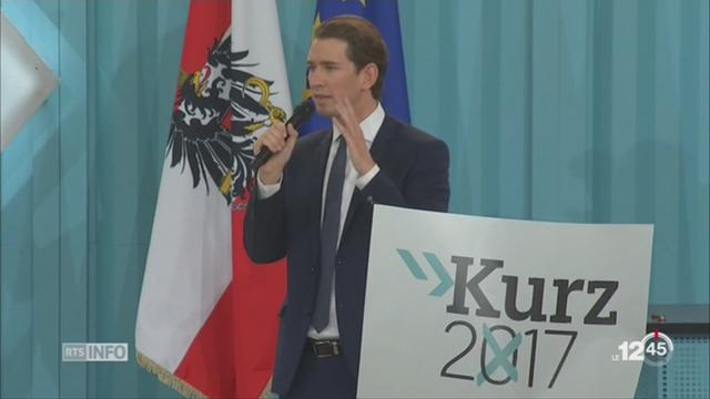 Législatives autrichiennes: le conservateur Sebastian Kurz, 31 ans, remporte les élections