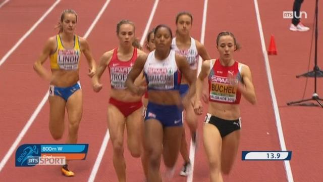 Athlétisme: Selina Büchel est championne d'Europe en salle du 800 m