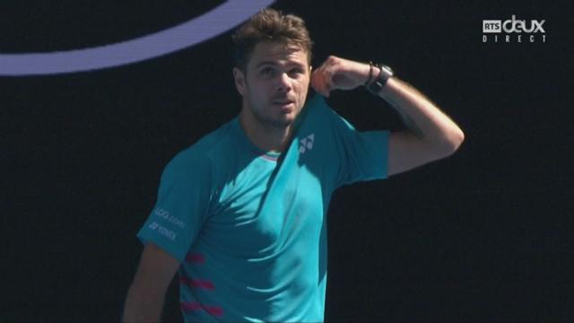 Open d'Australie, 3e tour: S.Wawrinka (SUI) - V.Troicki (SRB) 3-6 6-2 6-2