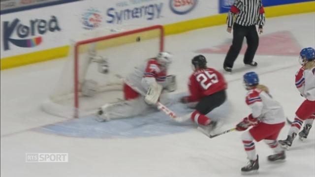 Hockey, Mondial dames : barrage Suisse - République tchèque (2:0)