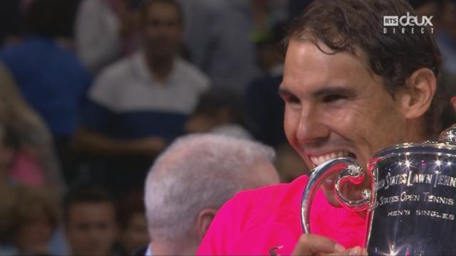 Messieurs, finale: Nadal (ESP) soulève son 16e titre du Grand-Chelem