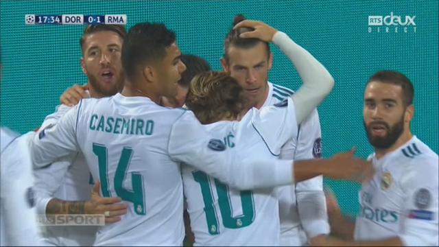 Ligue des Champions, Gr. H, Dortmund - Real Madrid (1-0): Bale 18e