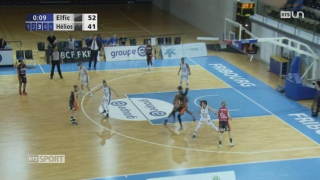 Basketball: Elfic bat Hélios (74-51) dans le premier match de la finale dames + tableau des playoffs messieurs