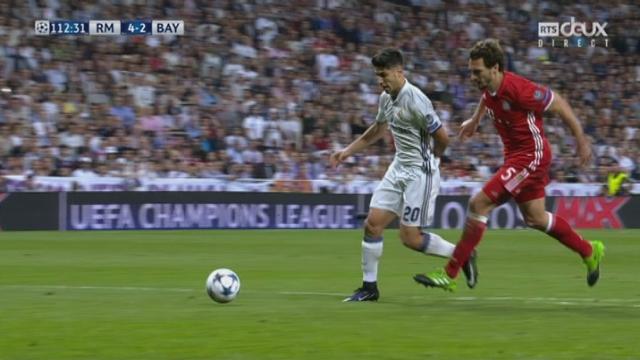 Ligue des champions, ¼ retour: Real Madrid – Bayern Munich 4-2, 111e Asensio