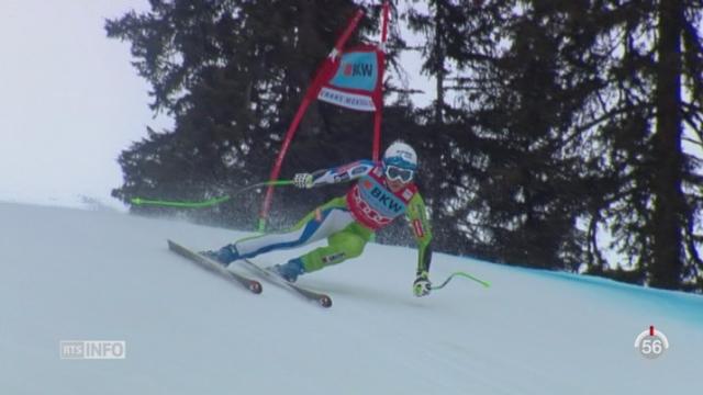Ski alpin: le combiné femmes de Crans-Montana (VS) marqué par de nombreuses sorties de piste